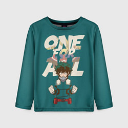 Лонгслив детский Моя геройская академия, цвет: 3D-принт