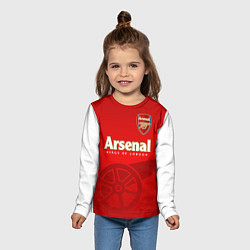 Лонгслив детский Arsenal, цвет: 3D-принт — фото 2
