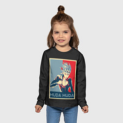 Лонгслив детский JoJo Bizarre Adventure, цвет: 3D-принт — фото 2