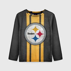Лонгслив детский Pittsburgh Steelers, цвет: 3D-принт