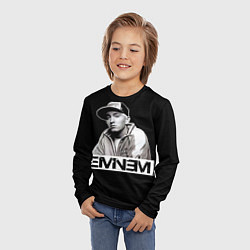 Лонгслив детский Eminem, цвет: 3D-принт — фото 2