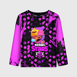 Лонгслив детский BRAWL STARS SANDY, цвет: 3D-принт