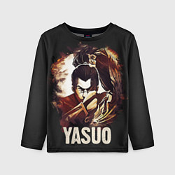 Лонгслив детский Yasuo, цвет: 3D-принт