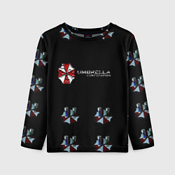 Лонгслив детский Umbrella Corporation, цвет: 3D-принт