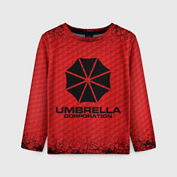 Лонгслив детский Umbrella Corporation, цвет: 3D-принт