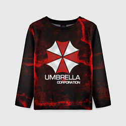 Лонгслив детский UMBRELLA CORP, цвет: 3D-принт