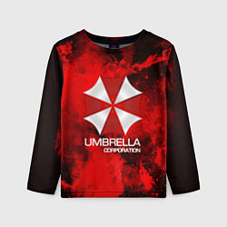 Лонгслив детский UMBRELLA CORP, цвет: 3D-принт