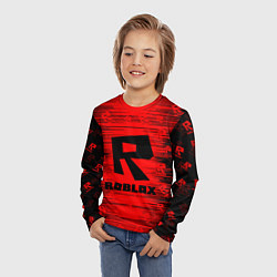 Лонгслив детский Roblox, цвет: 3D-принт — фото 2
