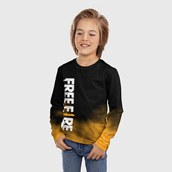 Лонгслив детский Free fire, цвет: 3D-принт — фото 2