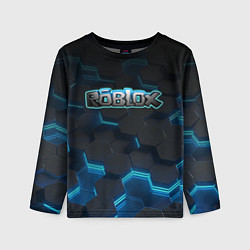 Лонгслив детский Roblox Neon Hex, цвет: 3D-принт