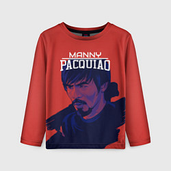 Детский лонгслив Manny Pacquiao