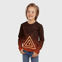 Лонгслив детский Artik & Asti, цвет: 3D-принт — фото 2