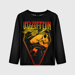 Лонгслив детский Led Zeppelin, цвет: 3D-принт