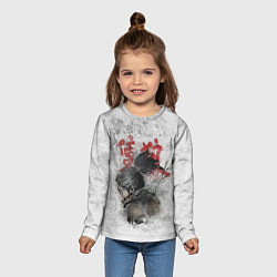 Лонгслив детский SEKIRO SHADOW DIE TWICE, цвет: 3D-принт — фото 2