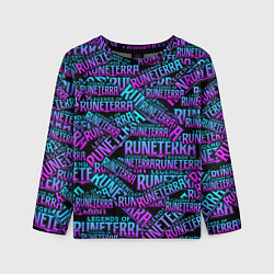 Лонгслив детский Legends of Runeterra, цвет: 3D-принт