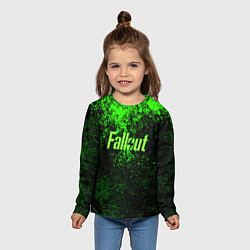 Лонгслив детский FALLOUT, цвет: 3D-принт — фото 2