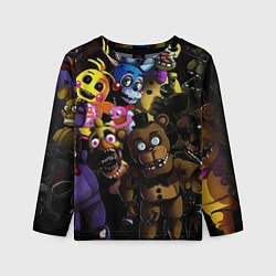 Лонгслив детский Five Nights At Freddy's, цвет: 3D-принт