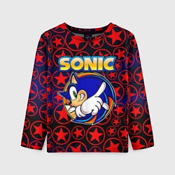 Детский лонгслив Sonic