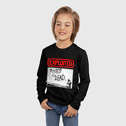 Лонгслив детский Punks Not Dead, цвет: 3D-принт — фото 2