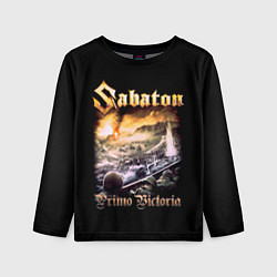 Лонгслив детский SABATON, цвет: 3D-принт