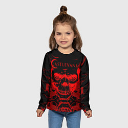 Лонгслив детский Castlevania, цвет: 3D-принт — фото 2