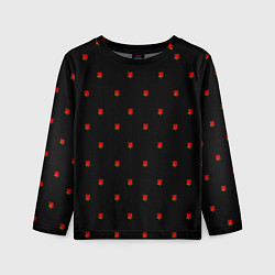 Детский лонгслив РОЗЫ