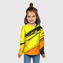 Лонгслив детский FC Borussia, цвет: 3D-принт — фото 2