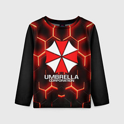 Лонгслив детский UMBRELLA CORP, цвет: 3D-принт