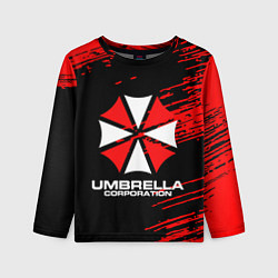 Лонгслив детский Umbrella Corporation, цвет: 3D-принт