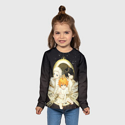 Лонгслив детский Обещанный Неверленд, цвет: 3D-принт — фото 2