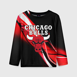 Лонгслив детский CHICAGO BULLS, цвет: 3D-принт