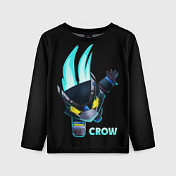 Лонгслив детский Brawl Stars CROW, цвет: 3D-принт