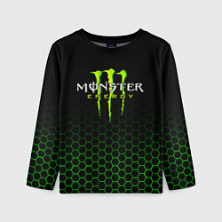 Лонгслив детский MONSTER ENERGY, цвет: 3D-принт