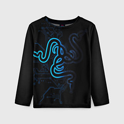Лонгслив детский RAZER, цвет: 3D-принт