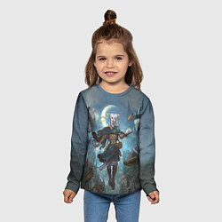 Лонгслив детский Tamiyo, цвет: 3D-принт — фото 2