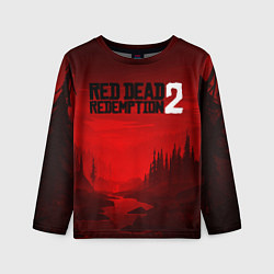 Лонгслив детский Red Dead Redemption 2, цвет: 3D-принт