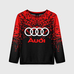Лонгслив детский AUDI, цвет: 3D-принт