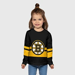 Лонгслив детский BOSTON BRUINS NHL, цвет: 3D-принт — фото 2