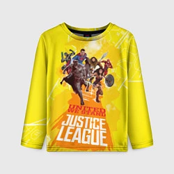 Детский лонгслив Justice League