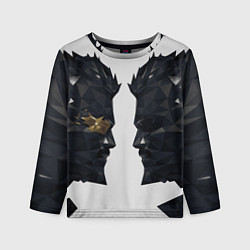 Детский лонгслив Отражение Адама Дженсена Deus Ex