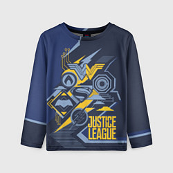 Детский лонгслив Justice League