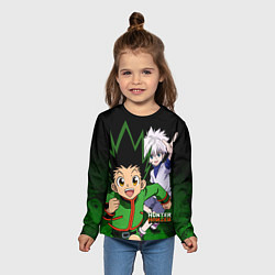 Лонгслив детский Hunter x Hunter, цвет: 3D-принт — фото 2