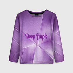 Лонгслив детский Deep Purple, цвет: 3D-принт