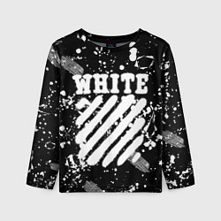 Детский лонгслив Off white