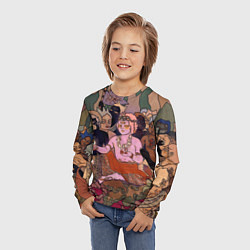 Лонгслив детский BRING ME THE HORIZON ART, цвет: 3D-принт — фото 2