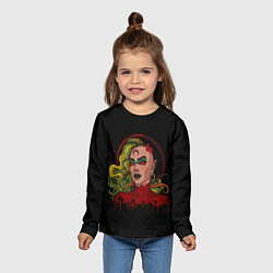 Лонгслив детский Ведьма, цвет: 3D-принт — фото 2