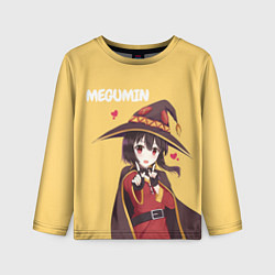 Лонгслив детский Megumin, цвет: 3D-принт