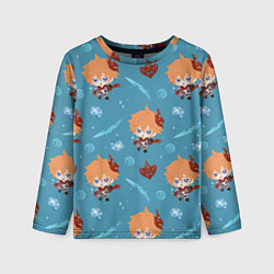 Детский лонгслив Чиби Чайльд