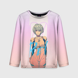 Детский лонгслив Rei Ayanami