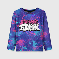 Лонгслив детский Friday Night Funkin, цвет: 3D-принт